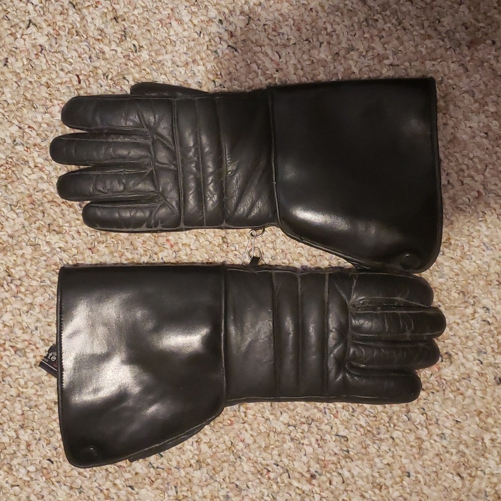 Hatch motorcycle leather gloves